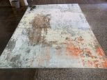 Design Vintage Style Soft Polyester Print Rug 72240157