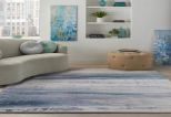 Design Vintage Style Soft Polyester Print Rug 722471710