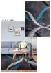Gray Hand Tufted Modern Shag Design 7214057