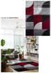 Red Hand Tufted Modern Shag Design 72130710
