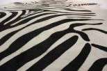 Zebra Metalic Brazilian Cowhide 58