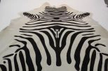 Zebra Metalic Brazilian Cowhide 58