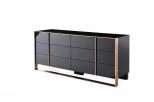 Cartier Modern Black & Rosegold Dresser