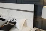 Carrara Ceramic King Bed