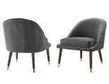 Aura Velvet Accent Chair