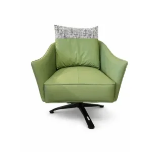 Leather Accent/swivel chair