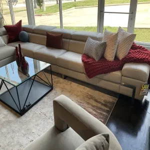 Cadi Italian Leather sectional 