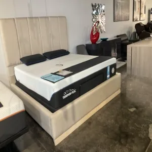 King Fabric Bed 
