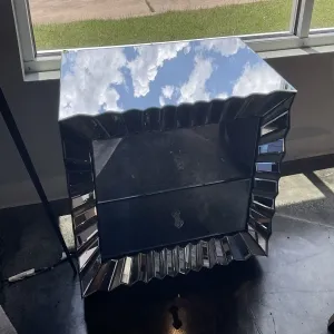 Regal Mirrored Night Stand 